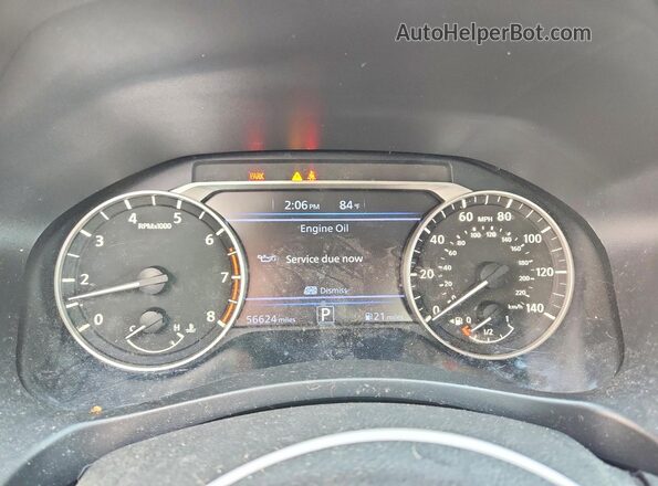 1N4BL4CW3KN322022 2019 NISSAN ALTIMA White ხელსაწყოთა პანელის ხედი