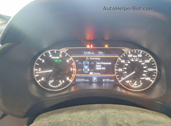 1N4BL4CW4LC226431 2020 NISSAN ALTIMA Оранжевый Вид щитка приборов
