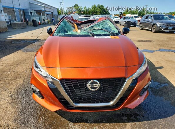 1N4BL4CW5KC247268 2019 NISSAN ALTIMA Orange Դիմացի տեսք