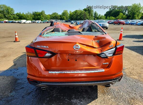 1N4BL4CW5KC247268 2019 NISSAN ALTIMA Orange Հետևի տեսք