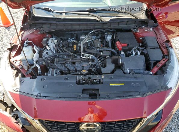 1N4BL4CW5MN418382 2021 NISSAN ALTIMA Red უკანა სალონის ხედი