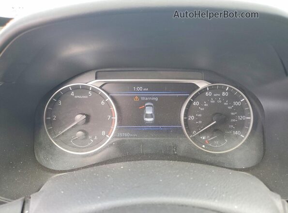 1N4BL4CW6KC203702 2019 NISSAN ALTIMA Серый Вид щитка приборов