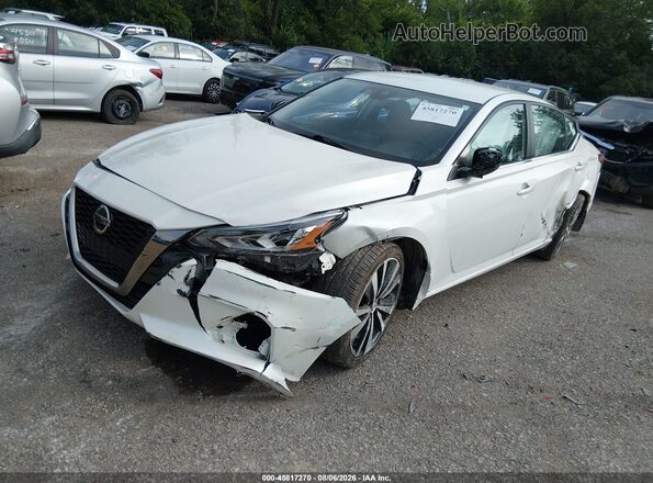 1N4BL4CW6LC222669 2020 NISSAN ALTIMA White Առջևի ձախ երեք քառորդ տեսարան