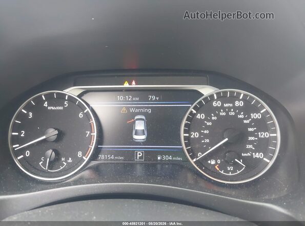 1N4BL4CW8LC237853 2020 NISSAN ALTIMA Blue Вид задніх сидінь