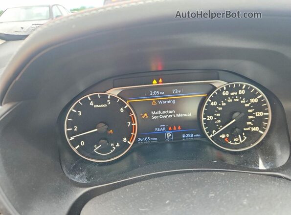1N4BL4CW8RN386633 2024 NISSAN ALTIMA Blue Вид щитка приладів