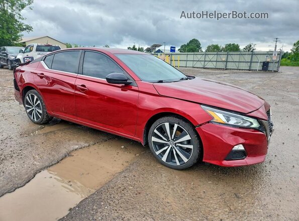 1N4BL4CW9MN375083 2021 NISSAN ALTIMA Красный Передняя правая четверть