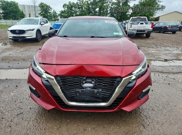 1N4BL4CW9MN375083 2021 NISSAN ALTIMA Красный Вид спереди