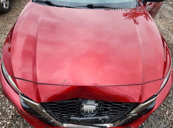 1N4BL4CW9MN375083 2021 NISSAN ALTIMA Красный Вид задней части салона