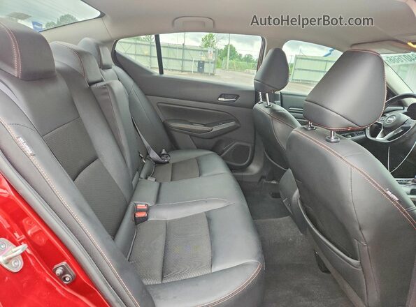 1N4BL4CW9MN375083 2021 NISSAN ALTIMA Красный Вид задних сидений