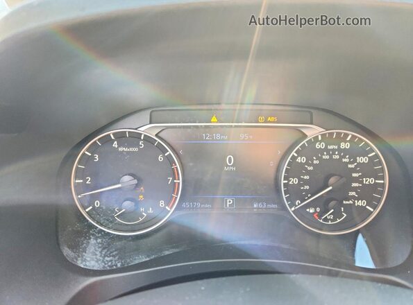 1N4BL4DV0RN341532 2024 NISSAN ALTIMA Black ხელსაწყოთა პანელის ხედი