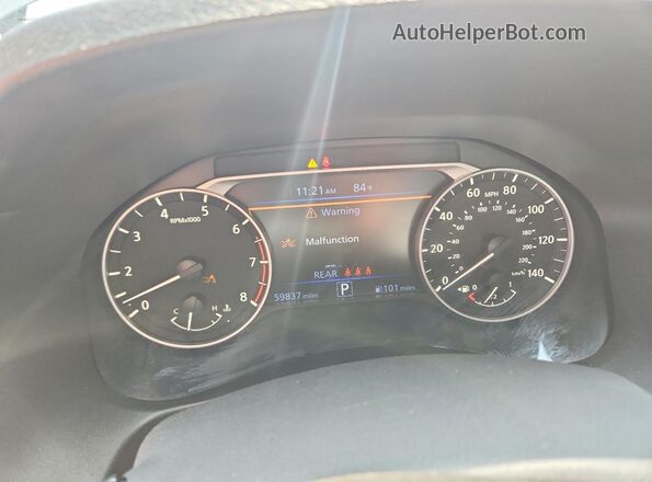1N4BL4DV0SN337700 2025 NISSAN ALTIMA Gray Вид щитка приладів