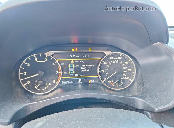 1N4BL4DV0SN388582 2025 NISSAN ALTIMA Gray Vista del cuadro de instrumentos