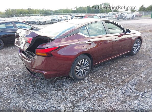 1N4BL4DV0SN395645 2025 NISSAN ALTIMA Maroon Tył prawy