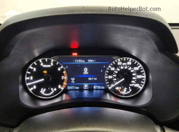 1N4BL4DV1PN360412 2023 NISSAN ALTIMA Black ხელსაწყოთა პანელის ხედი