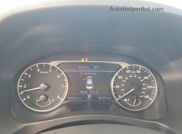 1N4BL4DV1SN316564 2025 NISSAN ALTIMA Черный Вид щитка приборов