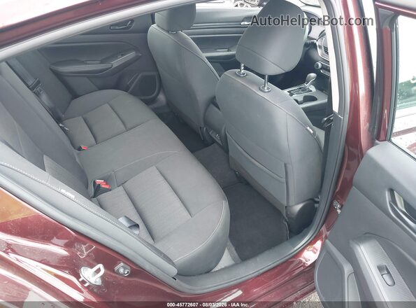 1N4BL4DV1SN325863 2025 NISSAN ALTIMA Maroon VIN կոդի պիտակի տեսք