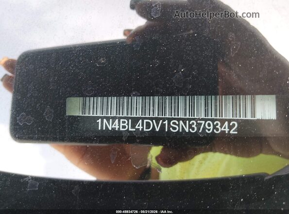 1N4BL4DV1SN379342 2025 NISSAN ALTIMA Silver Widok komory silnika