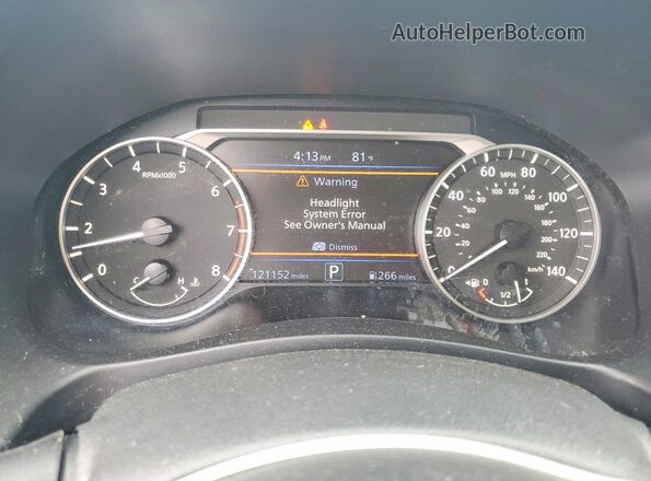 1N4BL4DV2MN327401 2021 NISSAN ALTIMA Charcoal Widok zestawu wskaźników