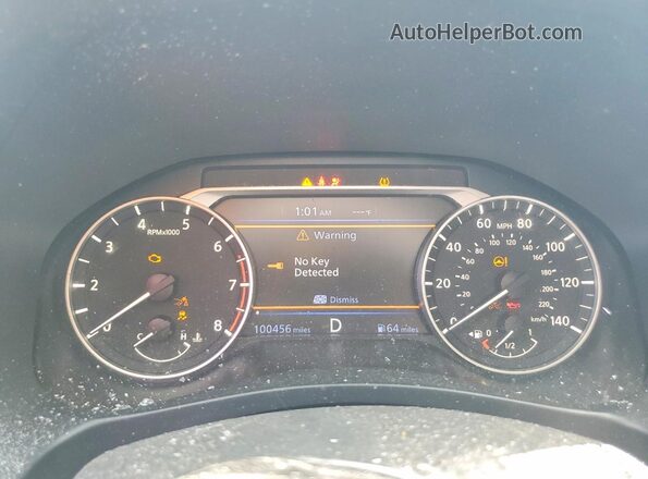 1N4BL4DV2NN315850 2022 NISSAN ALTIMA Silver Widok zestawu wskaźników