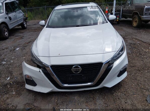 1N4BL4DV2NN369973 2022 NISSAN ALTIMA White Widok zestawu wskaźników