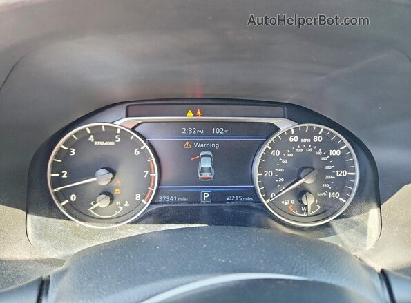 1N4BL4DV2NN371397 2022 NISSAN ALTIMA Charcoal Vista del cuadro de instrumentos