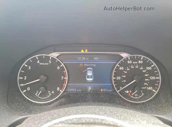 1N4BL4DV2NN415902 2022 NISSAN ALTIMA Silver ხელსაწყოთა პანელის ხედი