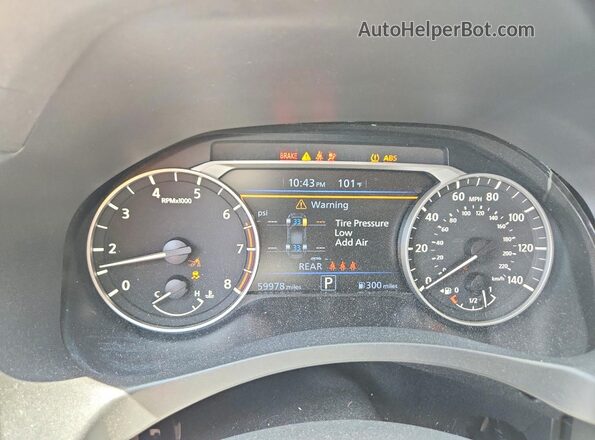 1N4BL4DV2RN326353 2024 NISSAN ALTIMA Black ხელსაწყოთა პანელის ხედი