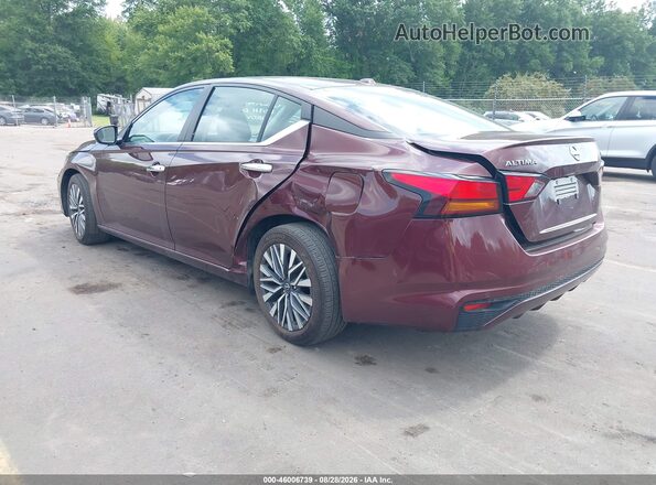 1N4BL4DV2RN358381 2024 NISSAN ALTIMA Burgundy უკანა მარცხენა