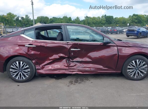 1N4BL4DV2RN358381 2024 NISSAN ALTIMA Burgundy უკანა სალონის ხედი