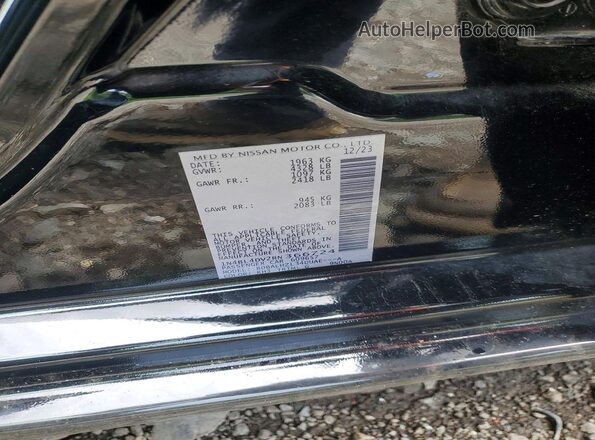 1N4BL4DV2RN366724 2024 NISSAN ALTIMA Black ძრავის განყოფილების ხედი