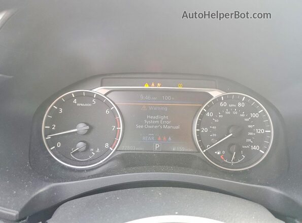 1N4BL4DV2RN376427 2024 NISSAN ALTIMA Black Սարքավորումների վահանակի տեսք