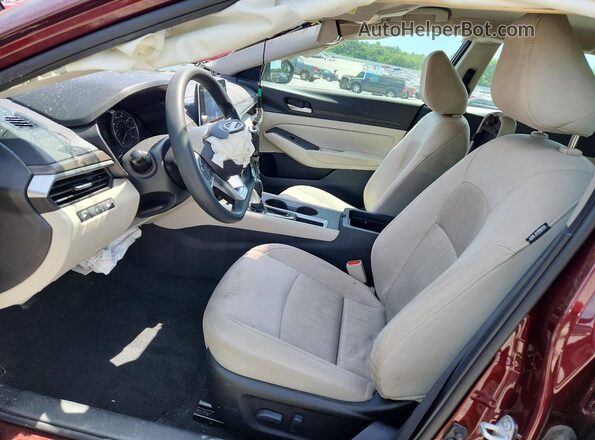 1N4BL4DV2SN305377 2025 NISSAN ALTIMA Burgundy წინა სალონის ხედი