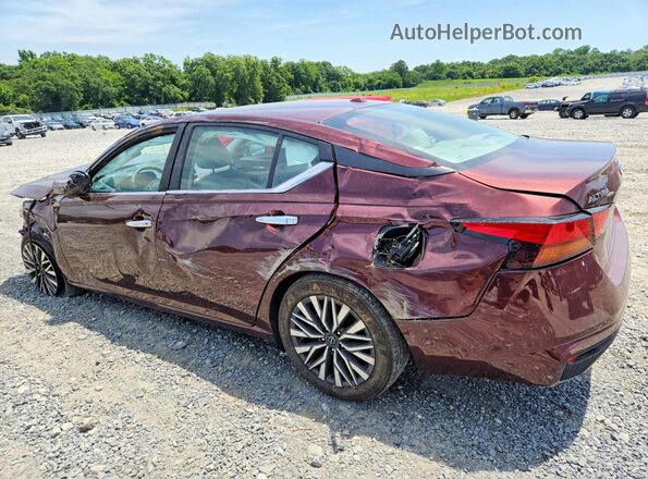 1N4BL4DV2SN305377 2025 NISSAN ALTIMA Burgundy უკანა მარცხენა