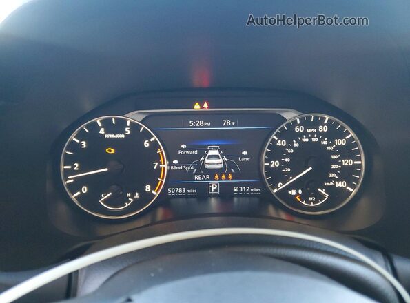 1N4BL4DV2SN319943 2025 NISSAN ALTIMA Gray Widok zestawu wskaźników