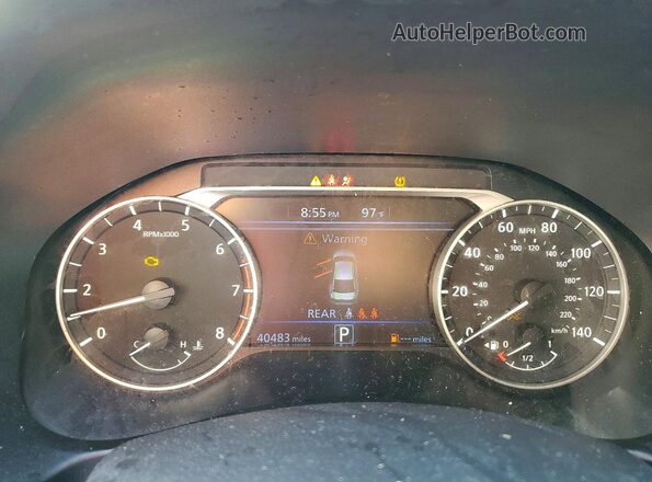 1N4BL4DV2SN374568 2025 NISSAN ALTIMA Gray Սարքավորումների վահանակի տեսք