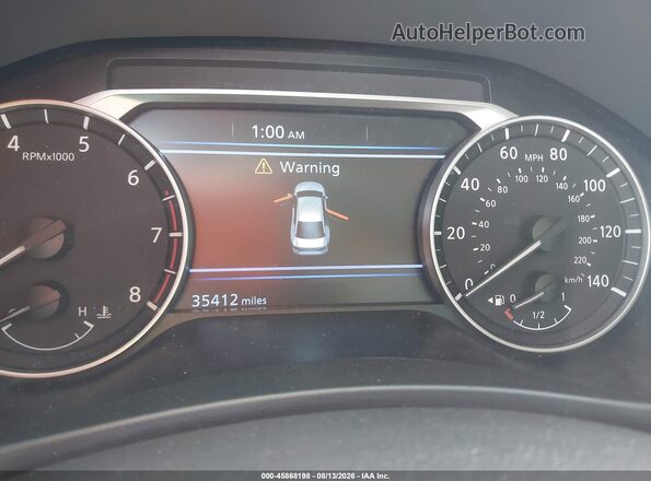 1N4BL4DV2SN389507 2025 NISSAN ALTIMA Gray Widok tylnych siedzeń