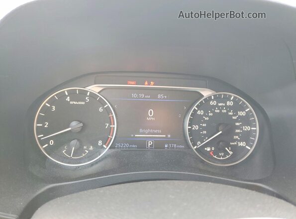 1N4BL4DV2SN391158 2025 NISSAN ALTIMA Черный Вид щитка приборов