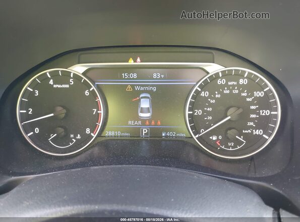 1N4BL4DV2SN396084 2025 NISSAN ALTIMA Gray Widok tylnych siedzeń