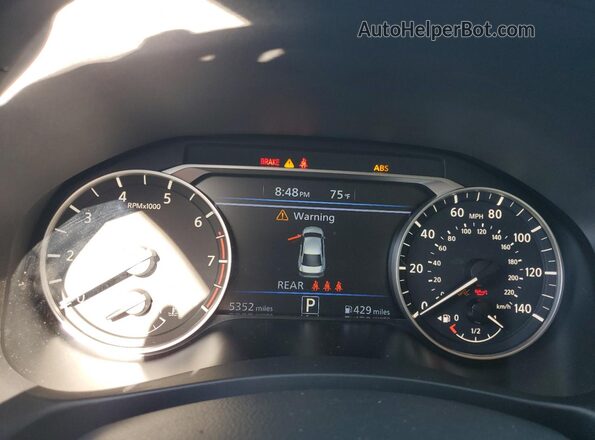 1N4BL4DV2TN323217 2026 NISSAN ALTIMA Gray Widok wnętrza 360 stopni
