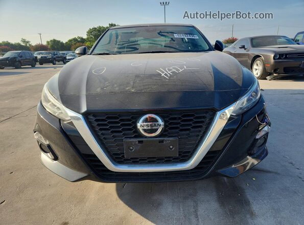 1N4BL4DV3KC185181 2019 NISSAN ALTIMA Black Front view