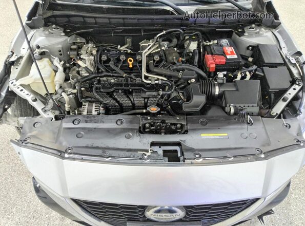 1N4BL4DV3MN343395 2021 NISSAN ALTIMA Серебряный Вид задней части салона
