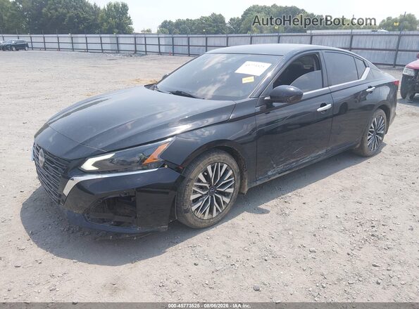1N4BL4DV3PN362453 2023 NISSAN ALTIMA Black Առջևի ձախ երեք քառորդ տեսարան