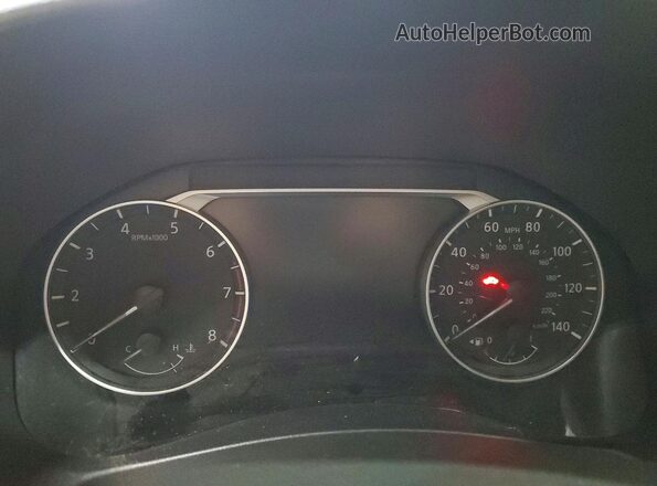 1N4BL4DV3SN348464 2025 NISSAN ALTIMA Gray Вид щитка приладів