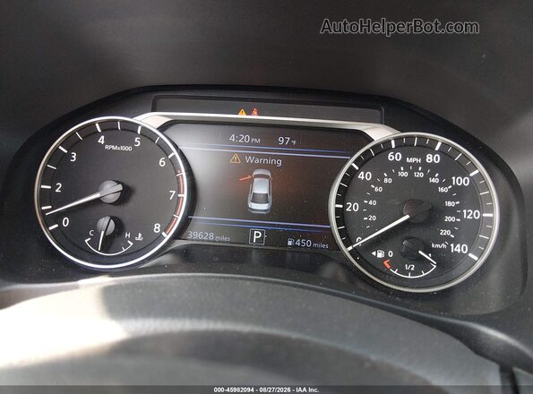 1N4BL4DV3SN373557 2025 NISSAN ALTIMA Бордовый Вид задних сидений