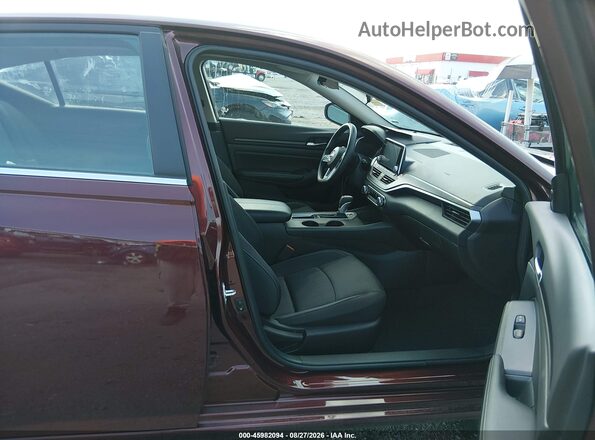 1N4BL4DV3SN373557 2025 NISSAN ALTIMA Бордовый Вид салона спереди