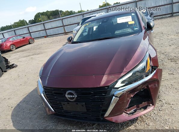 1N4BL4DV3SN373557 2025 NISSAN ALTIMA Бордовый Вид щитка приборов