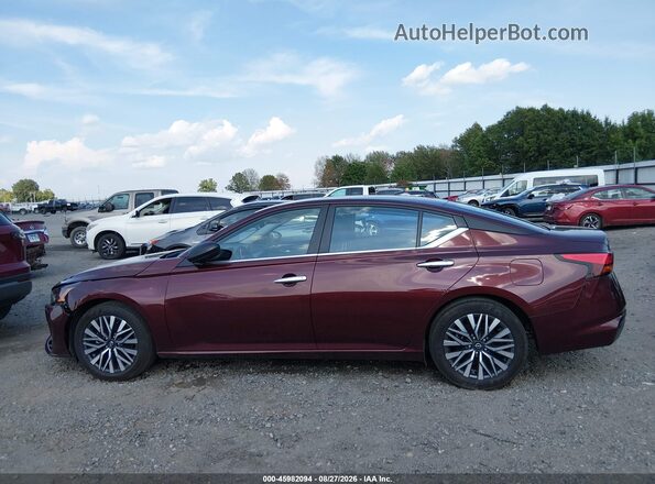 1N4BL4DV3SN373557 2025 NISSAN ALTIMA Бордовый Панорамный вид салона 360°