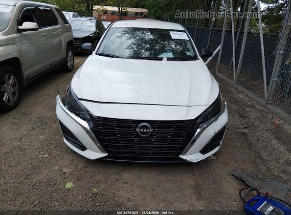 1N4BL4DV3SN374076 2025 NISSAN ALTIMA White Instrument cluster view