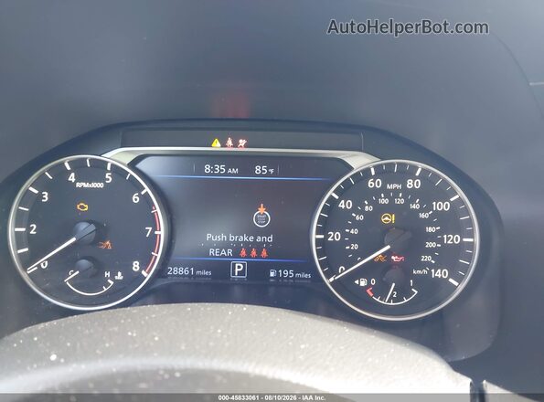 1N4BL4DV3SN397809 2025 NISSAN ALTIMA Black Widok tylnych siedzeń