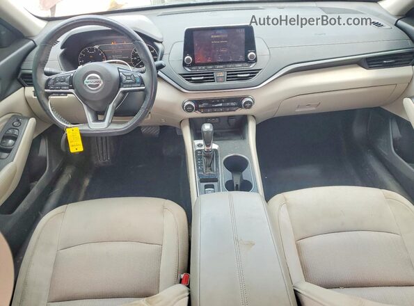 1N4BL4DV4KC170463 2019 NISSAN ALTIMA Red Dashboard view